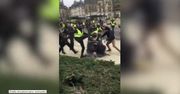 “Żółte kamizelki” brutalnie pobiły dziennikarzy w czasie demonstracji w Rouen