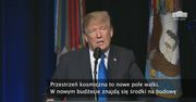Donald Trump zapowiedział budowę kosmicznego systemu antyrakietowego