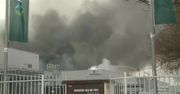 Pożar hali magazynowej w Warszawie. Ewakuowano około 100 osób