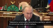 W. Putin: Rosja wstrzymuje udział w INF