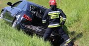 Wypadek rządowej kolumny pod Warszawą
