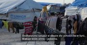 Dramatyczna sytuacji w obozie dla uchodźców w Syrii. Brakuje wody pitnej i jedzenia