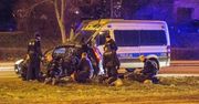 POŚCIG ULICAMI ZIELONEJ GÓRY. CZTERECH ZATRZYMANYCH. POSZUKIWANI I NARKOTYKI W TLE