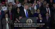 “Dni socjalizmu i komunizmu są policzone”. D. Trump zaapelował o zaprzestanie wspierania reżimu N. Maduro