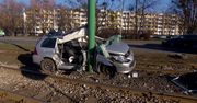 Zderzenie samochodu z tramwajem w Poznaniu. Kierowca w stanie ciężkim