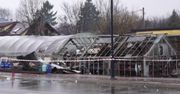 Wybuch gazu zniszczył dom jednorodzinny i szklarnie w Suwałkach