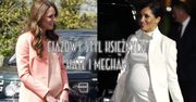 Jak bardzo różni się ciążowy styl księżnych Kate i Meghan?