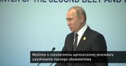 W. Putin: Myślimy o możliwości wydawania paszportów na uproszczonych zasadach dla wszystkich Ukraińców