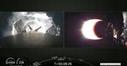 Moduły nośne rakiety firmy SpaceX wylądowały na oceanicznej platformie po locie na Międzynarodową Stację Kosmiczną