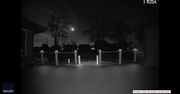 Meteor na nocnym niebie w Illinois