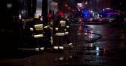Pożar przy salonie samochodowym we Wrocławiu. Z ogniem walczyło 18 zastępów straży pożarnej