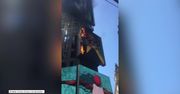 Strażacy ugasili płonący billboard na Times Square