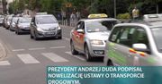Prezydent podpisał nowelizację ustawy o transporcie drogowym