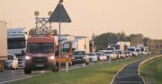 Na autostradzie A2 na wysokości Pruszkowa już bez zatorów. Zniknął nieczynny punkt poboru opłat
