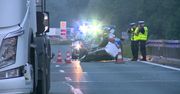 Cysterna staranowała zaparkowany radiowóz w Sosnowcu, Dwóch policjantów zostało rannych