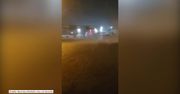 Dantejskie sceny w dolinie Rio Grande. Pioruny rozświetlały co chwilę niebo, ulice zamieniły się w rwące potoki
