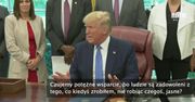 D. Trump o nowych sankcjach nałożonych na Iran