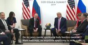 D. Trump żartował z W. Putinem w kuluarach szczytu G20