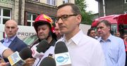 Premier M. Morawiecki złożył kondolencje rodzinie i podziękował służbom za akcję ratunkową w Bytomiu