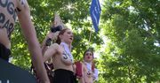 Aktywistki FEMEN protestowały w Paryżu przeciwko przemocy seksualnej wobec kobiet