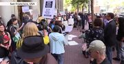 Pracownicy Amazona protestowali w dniu corocznej wyprzedaży