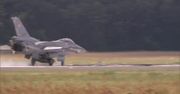 F-16 wracają do bazy w Łasku po remoncie pasa startowego