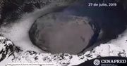 Przelot nad aktywnym wulkanem w Meksyku. Służby ostrzegają przed erupcją Popocatepetl