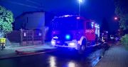 Jedna osoba nie żyje, druga ranna po pożarze domu jednorodzinnego w Łodzi