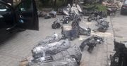 ODNALEŹLI WARTE 600 TYS. ZŁ CZĘŚCI POCHODZĄCE ZE SKRADZIONYCH SAMOCHODÓW
