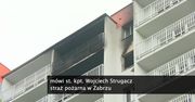Pożar mieszkania w Zabrzu. Strażacy odnaleźli ciało