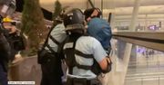 Brutalna interwencja policji na lotnisku w Hongkongu. Rozpoczęto usuwanie protestujących