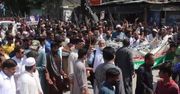 Antyindyjska demonstracja w Islamabadzie. W manifestacji wziął udział szef MSZ Pakistanu
