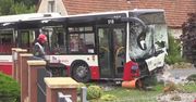 Trzy osoby zostały ranne w wypadku autobusu miejskiego pod Opolem