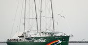 Interwencja straży granicznej na statku Greenpeace