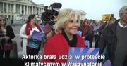 Jane Fonda kolejny raz aresztowana za udział w proteście klimatycznym