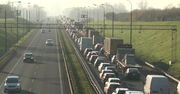 Karambol koło lotniska w Modlinie. Siedem samochodów zderzyło się na S7