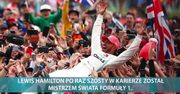 Lewis Hamilton po raz szósty w karierze mistrzem świata Formuły 1, pech Roberta Kubicy w USA