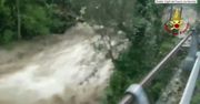 Ulewne deszcze w Ligurii i rwące rzeki zalały włoskie ulice