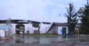 Pożar hali magazynowej w Zielonej Górze. Z ogniem walczył 20 zastępów straży pożarnej