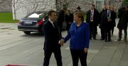 A. Merkel powitała w Berlinie E. Macrona. Rusza konferencja ws. Libii