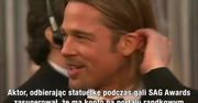 Brad Pitt nie ma profilu na Tinderze. Aktor żartował sugerując, że można z nim się umówić przez aplikację randkową