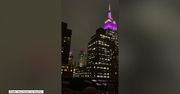 Empire State Building w kolorze złota i purpury. W Nowym Jorku oddano hołd Kobemu Bryantowi