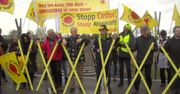 Protest niemieckich ekologów przeciwko transportowi odpadów radioaktywnych do elektrowni jądrowej