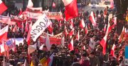 Wiec poparcia dla reformy sądownictwa przed Trybunałem Konstytucyjnym