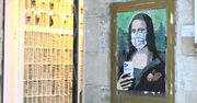Mona Lisa w maseczce higienicznej. Symbol odwołanych targów technologii komórkowej w Barcelonie