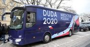 Prezydent Andrzej Duda ruszył w objazd po kraju na pokładzie DudaBusa