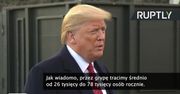 Trump rozważa zamknięcie granic USA dla kilku krajów, w których “występuje nieproporcjonalnie duża liczba przypadków zarażenia” koronawirusem