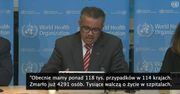 Szef WHO: Covid-19 można scharakteryzować jako pandemię