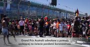 F1: Grand Prix Australii odwołane z powodu koronawirusa
