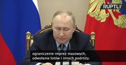 W. Putin o pandemii koronawirusa: W Europie dramatycznie rośnie liczba pacjentów, w Rosji sytuacja jest pod kontrolą